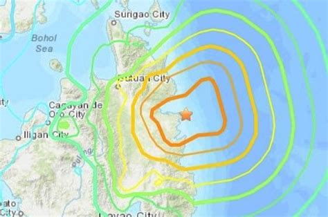 Tsunami warning after earthquake struck off eastern Philippines.